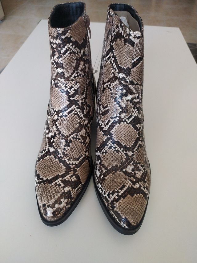 Botines Cowboy animal print 