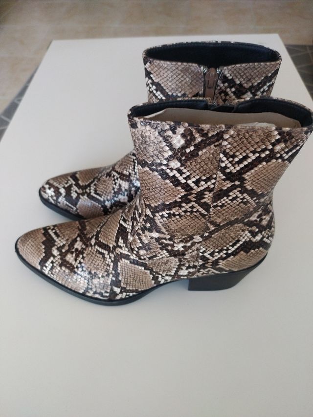 Botines Cowboy animal print 