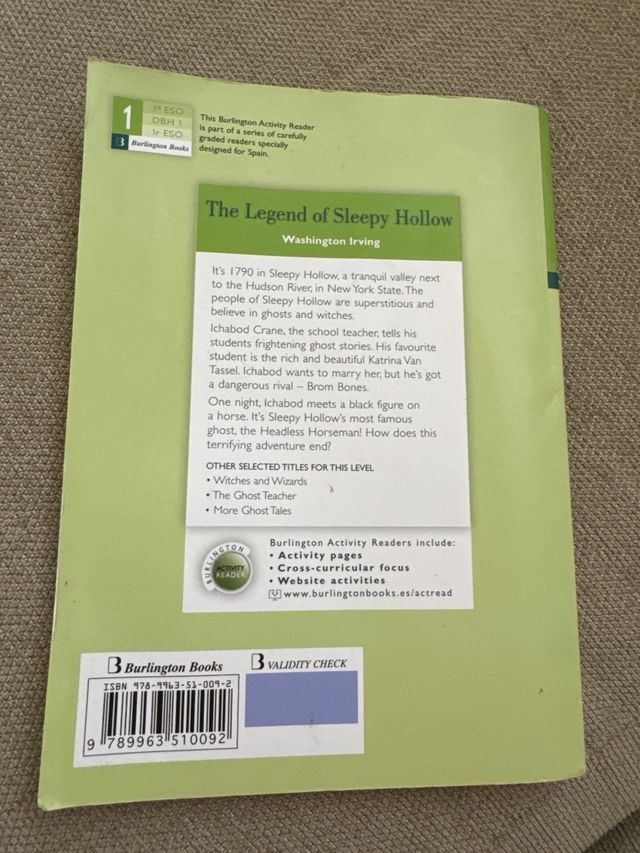 The legend of Sleepy Hollow