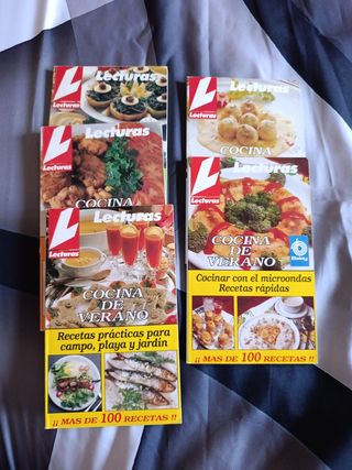 Lote libros , recetas y niños