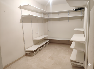 Vestidor Blanco de Madera