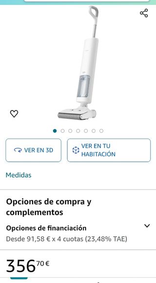 Accesorios Aspiradora y friega Xiaomi truclean w10