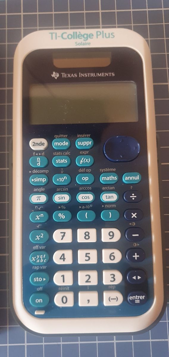 Calculadora texas instrument