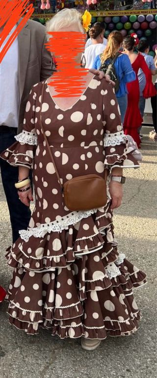 Vestido flamneca / sevillana talla 44-46