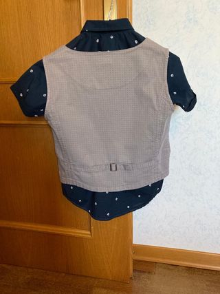 Camicia e panciotto e cravatta bambino