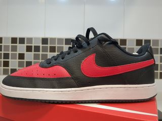 Zapatillas Nike Court Vision Negro Roja