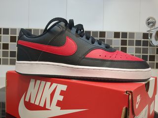 Zapatillas Nike Court Vision Negro Roja