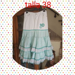 Falda campera vaquera flamenca