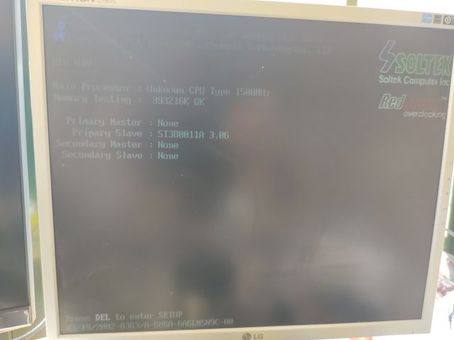 procesador socket A (462) AMD ATHLON XP 2400