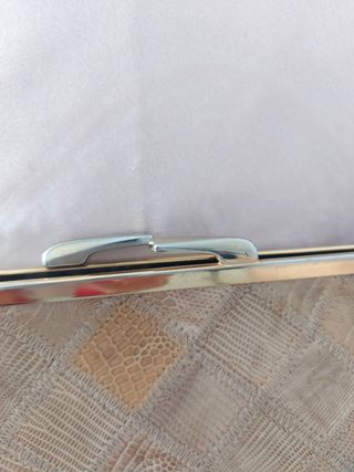 Cartera de reptil auténtico