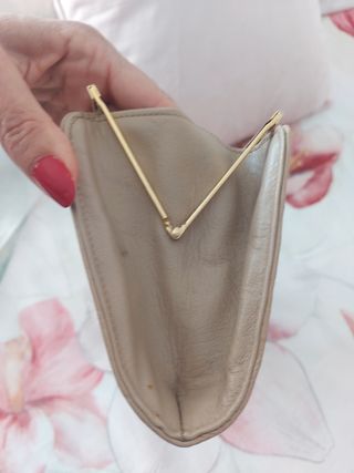 Cartera de reptil auténtico