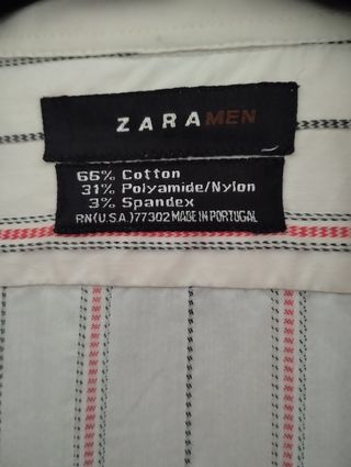Camisa de rayas de Zara de hombre / chico