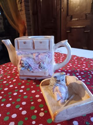 Teiera ceramica casetta