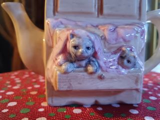 Teiera ceramica casetta