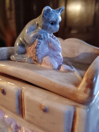 Teiera ceramica casetta