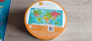 Puzzle mapa mundi