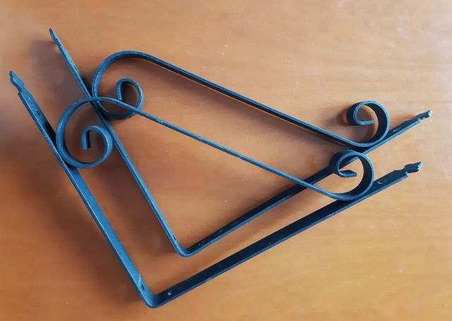 2 SOPORTES PARA BALDAS