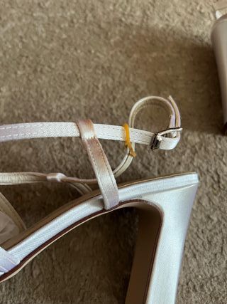 ZAPATOS  DE FIESTA, BODA, NOVIA  Nº37,5-38,5