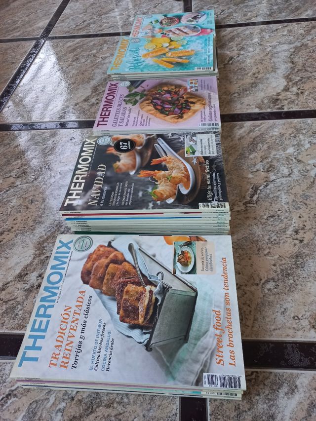 Revistas colección termomix