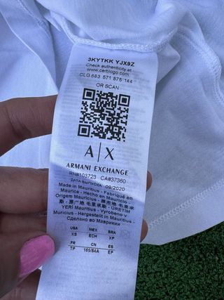 Camiseta armani exchange nueva