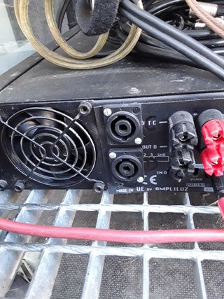 Etapa de potencia PAS M 1400, 4 Canales