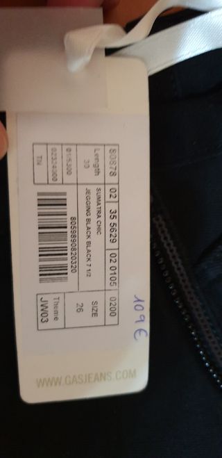 Jeggins vaqueros de Gas negros 🖤