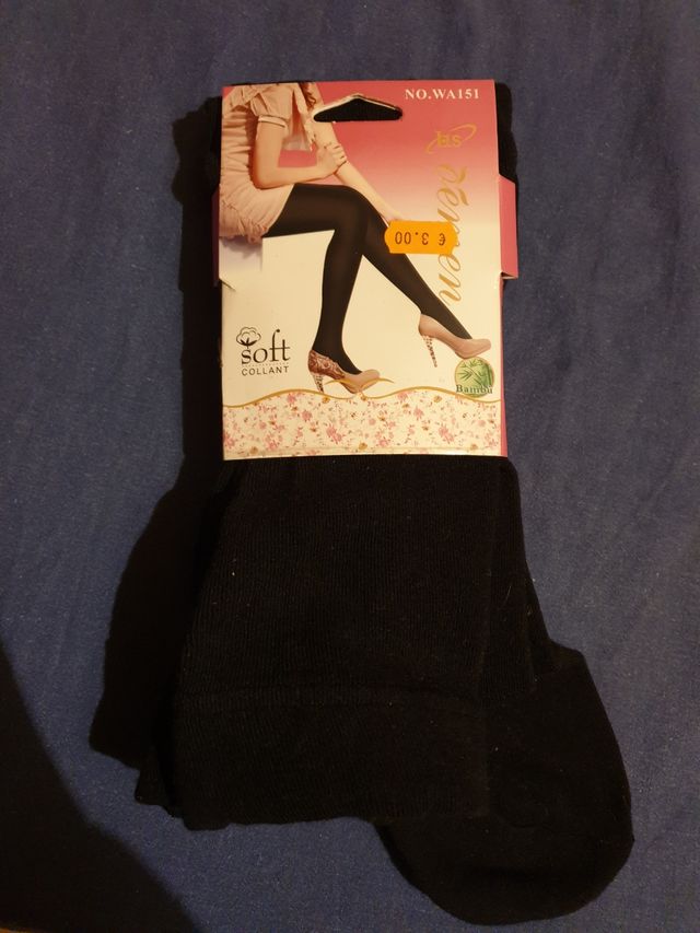 Collant soft bambù donna Taglia Unica