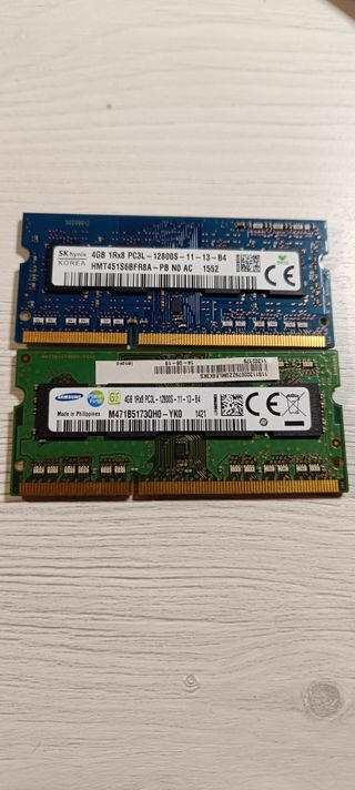 Memoria portátil Pc3 4Gb