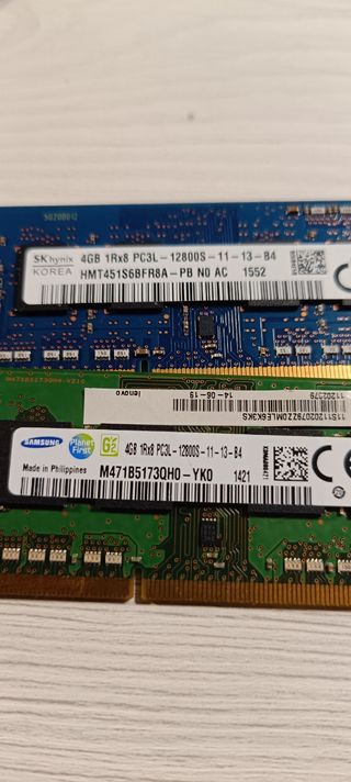 Memoria portátil Pc3 4Gb