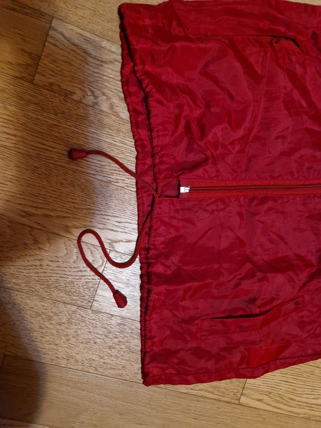 Impermeabile rosso Vullcaniko 6 anni