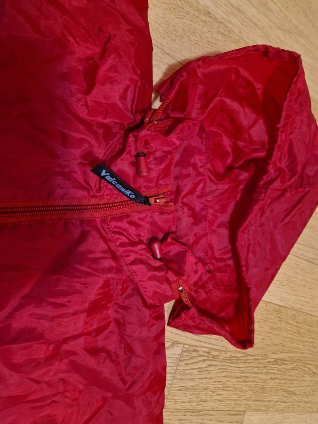 Impermeabile rosso Vullcaniko 6 anni