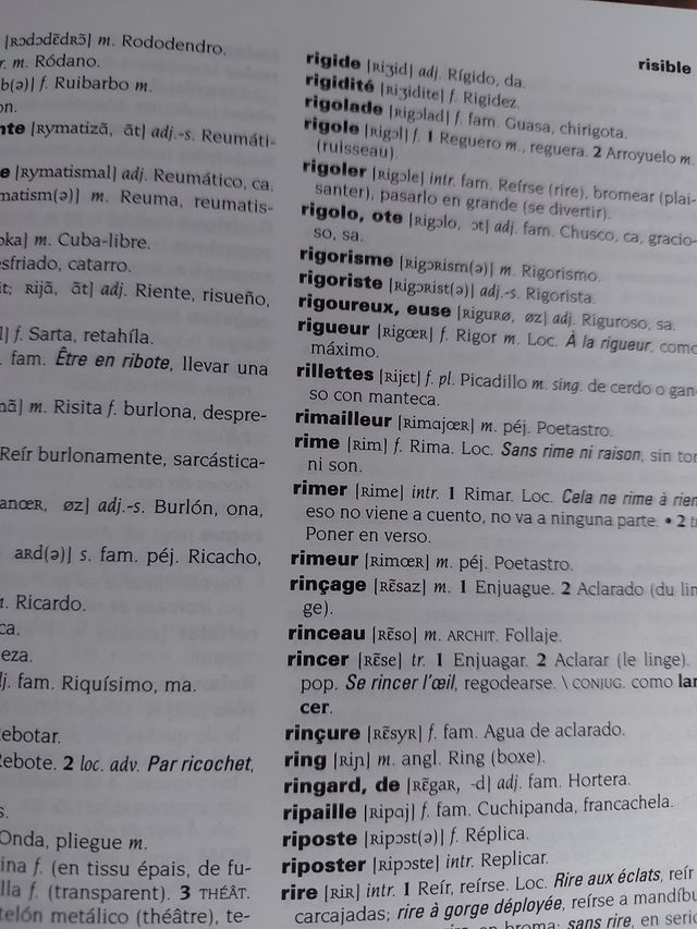 Diccionario Francés-Español