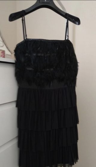 Vestido negro Naf Naf