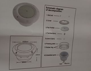 Foco piscina