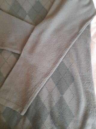 Maglione donna a rombi con perline , XL