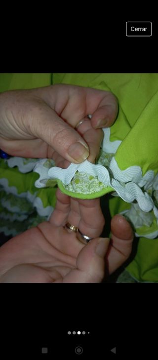 Traje flamenca niña