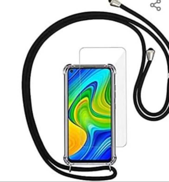 Funda móvil más colgante xiami red 9