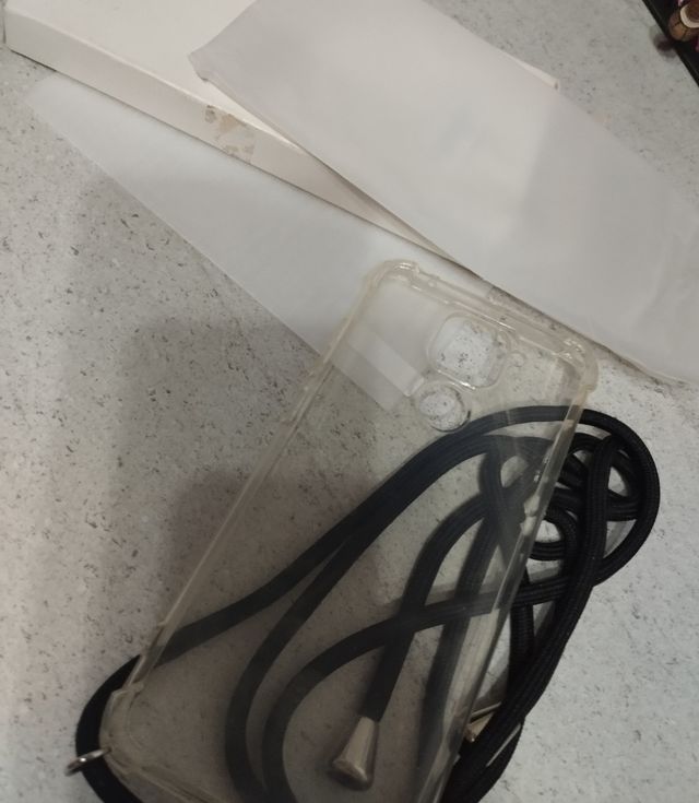 Funda móvil más colgante xiami red 9