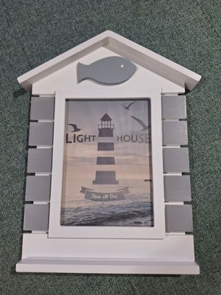 Marco de foto marinero