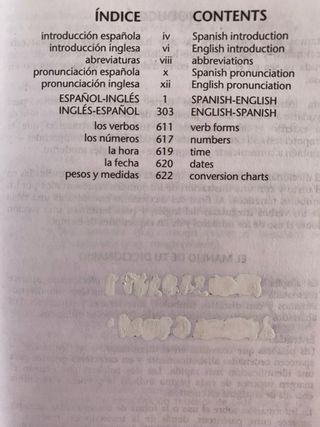 Diccionario collins inglés