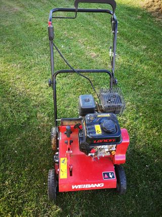 Escarificador  cesped a gasolina weibang