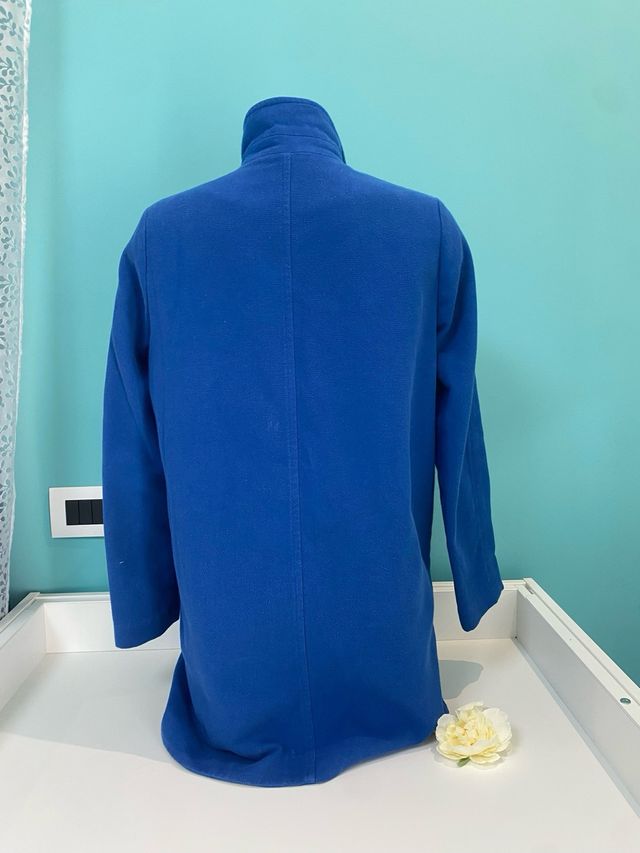 Giacca cotone blu Benetton