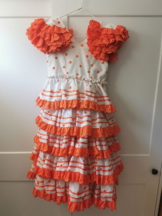 Vestido infantil de flamenca