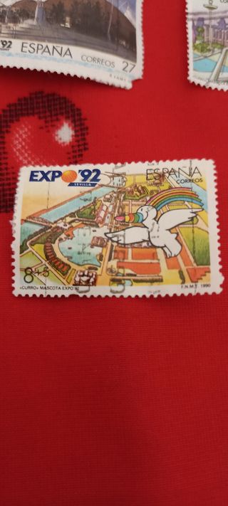 Sellos de la Expo 92 Sevilla, Curro