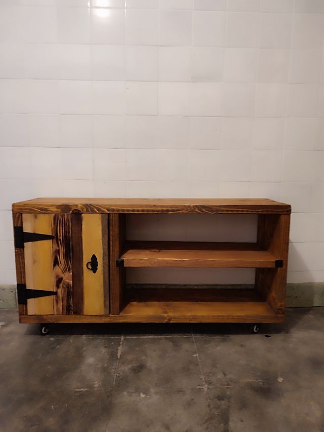 🎁 MUEBLE RÚSTICO E INDUSTRIAL 🪵