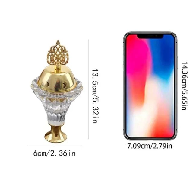 Quemador de incienso, nuevo.