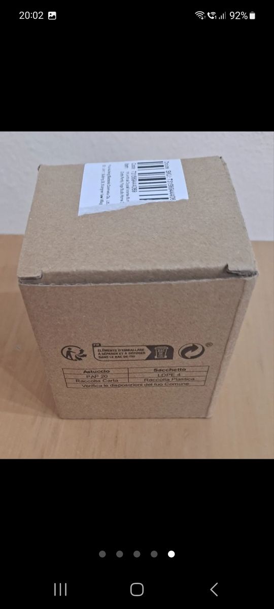 Quemador de incienso, nuevo.