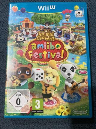 Juego WiiU Animal Crossing Amiibo festival 
