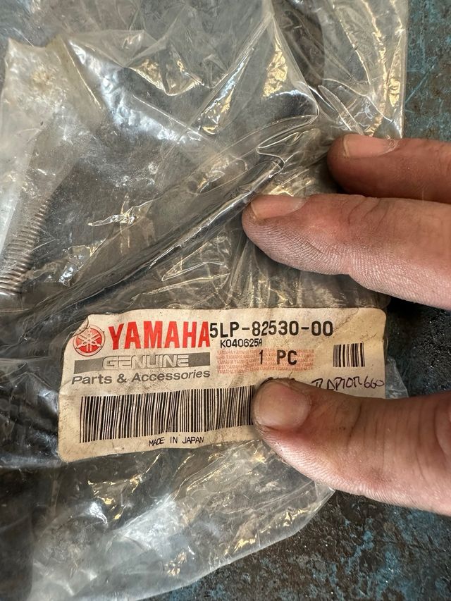 Rotula direccion nueva original yamaha raptor 700
