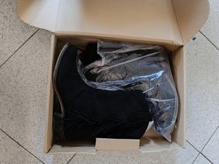 Botín negro cowboy talla 39